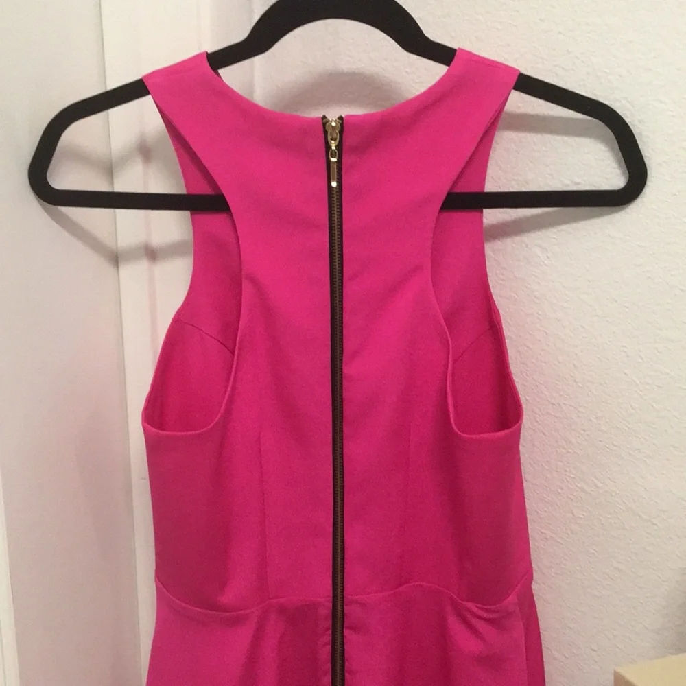 ✨ Moving sale 🚗- Stunning Naven hot pink halter skater dress, Size 2 - Picture 10 of 14